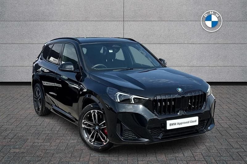 Black sapphire metallic paint Used 2024 BMW X1 M Sport SUV | £37,690 (Fair price) - Image 1/4