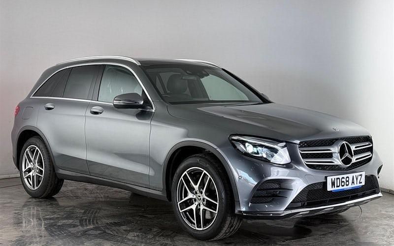 Used Mercedes GLC220 AMG Line Premium 170 HP (125 kW) 2018 Grey Estate