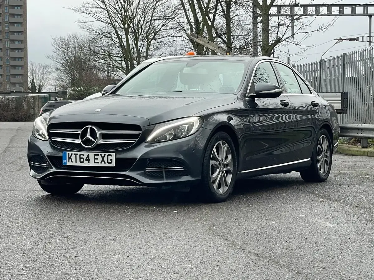 Used Mercedes C200 2015 Grey Sedan