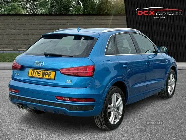 Used Audi Q3 S-Line 184 HP (135 kW) 2015 Blue SUV