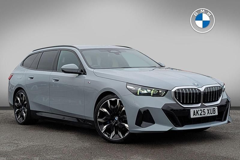 Grey Used 2025 BMW 530e M Sport Estate | £47,088 (Fair price) - Image 1/4