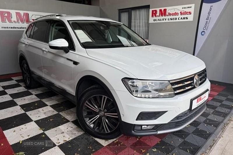 White Used 2018 VW Tiguan Allspace SE SUV | £15,950 (A bit pricey) - Image 1/1