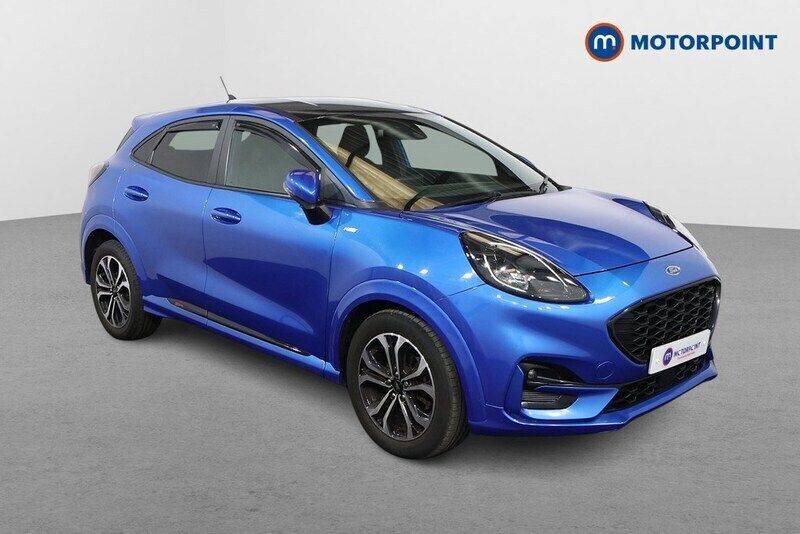 Blue Used 2021 Ford Puma ST-Line SUV | £14,499 (Good price) - Image 1/4