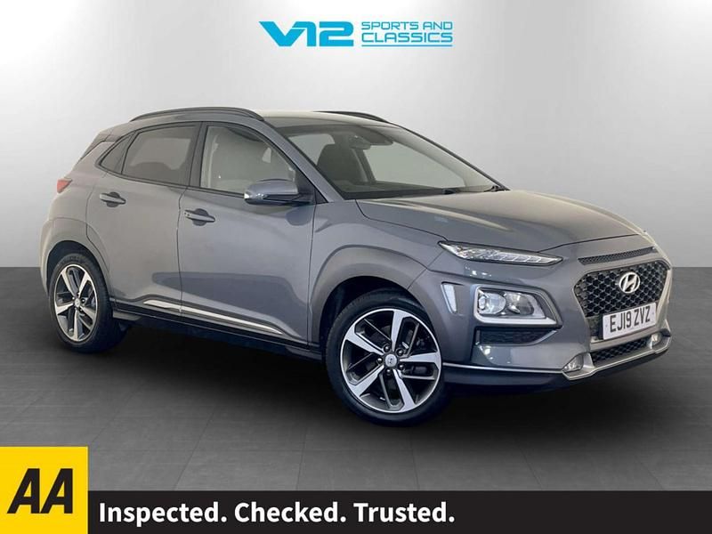 Used Hyundai Kona Premium 120 HP (88 kW) 2019 Grey SUV