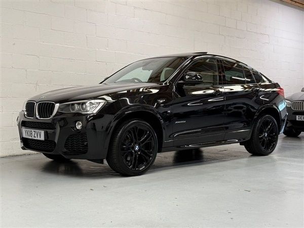 Black Used 2018 BMW X4 M Sport SUV | £16,995 (Good price) - Image 1/1