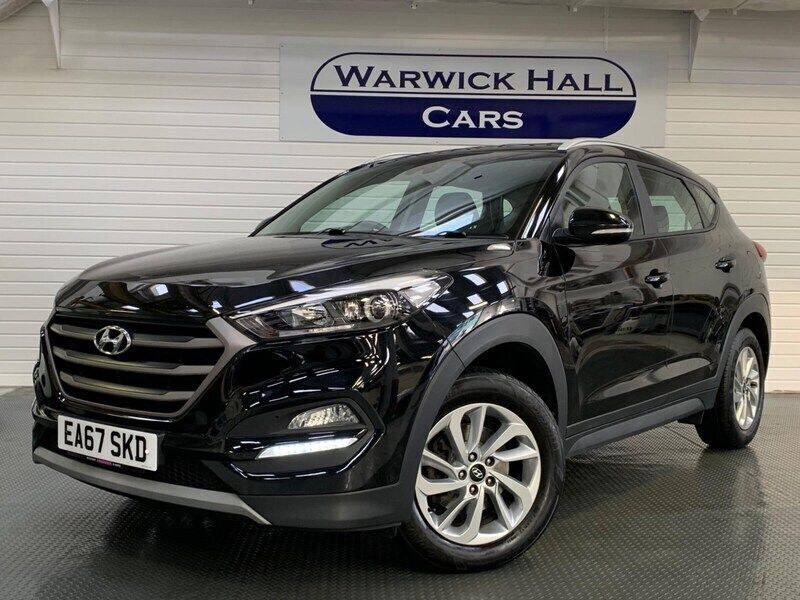 Black Used 2017 Hyundai Tucson SE SUV | £9,795 (Fair price) - Image 1/2