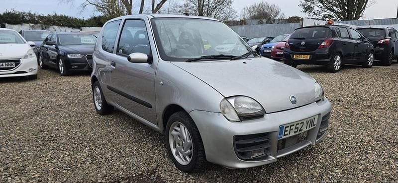 Grey Used 2003 Fiat Seicento Hatchback | £995 - Image 1/4