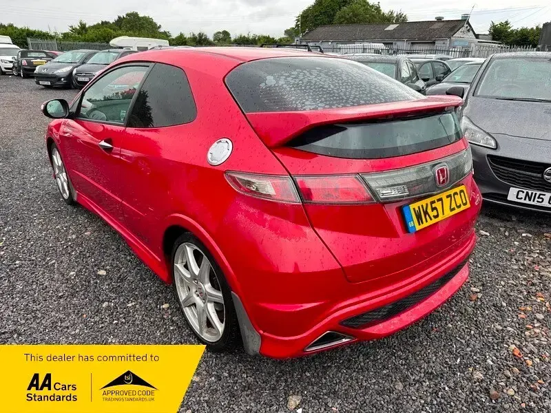 Used Honda Civic Type R GT 197 HP (144 kW) 2007 Red Hatchback
