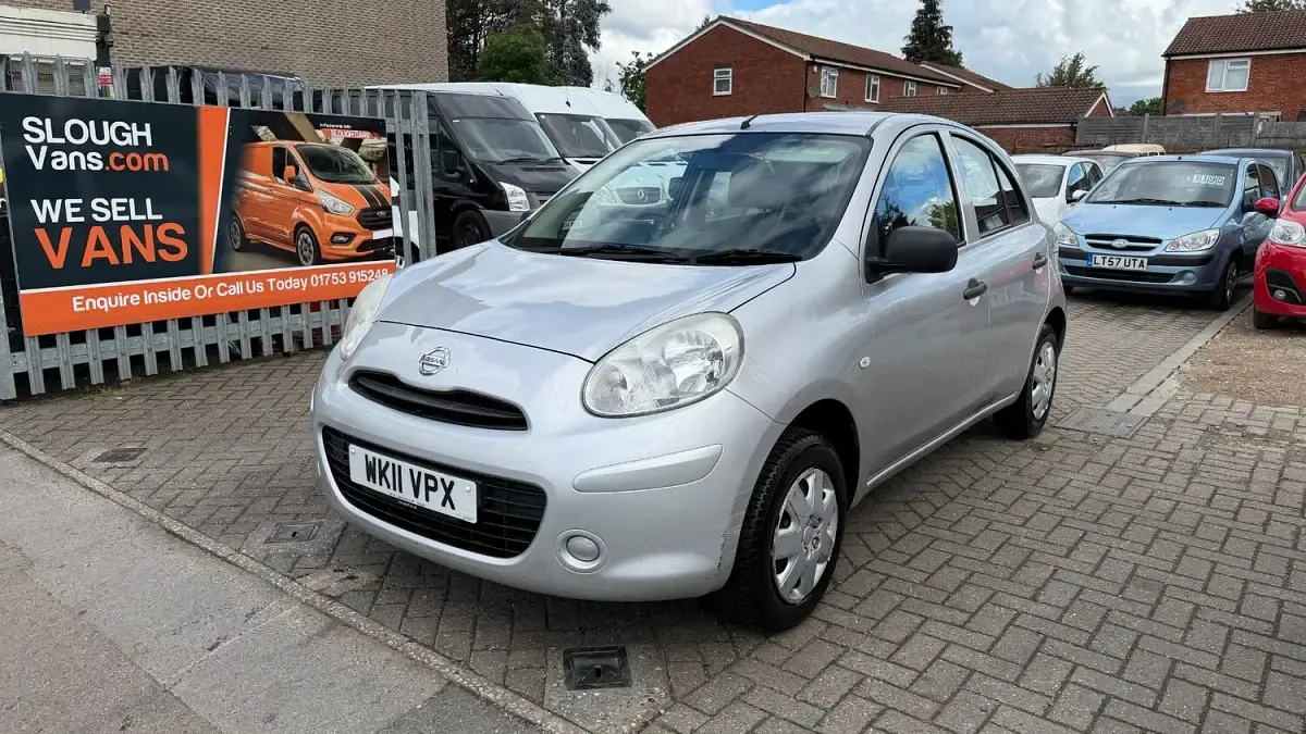 Used Nissan Micra Visia 98 HP (72 kW) 2011 Silver Hatchback