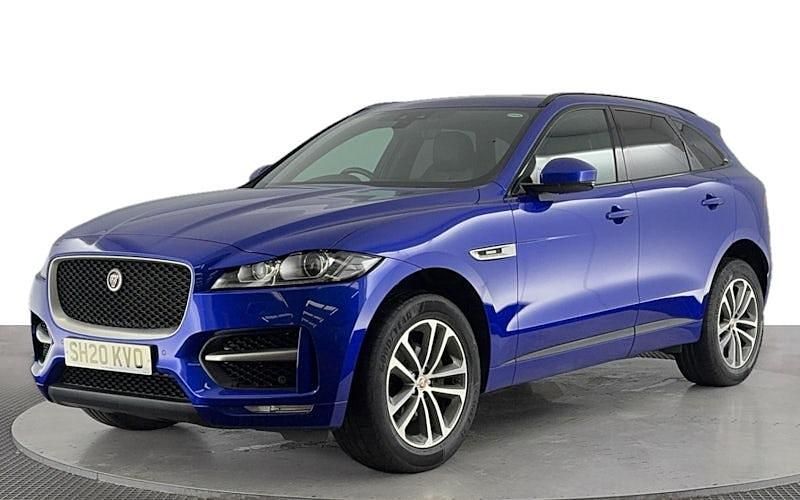 Used Jaguar F-Pace R-Sport 180 HP (132 kW) 2020 Blue SUV