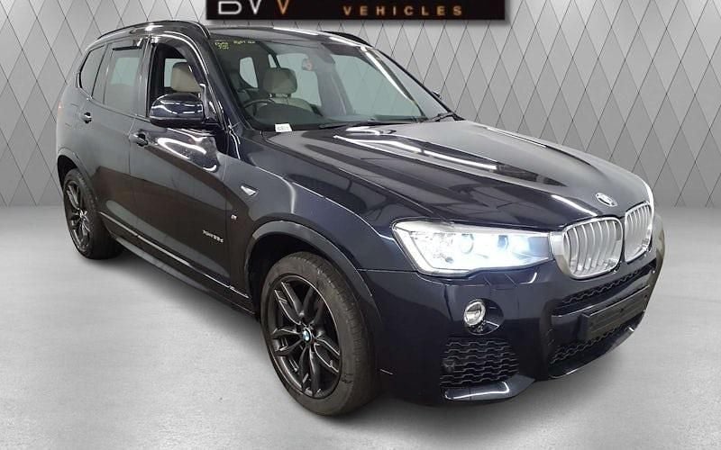 Black Used 2017 BMW X3 M Sport SUV | £17,995 (Fair price) - Image 1/4