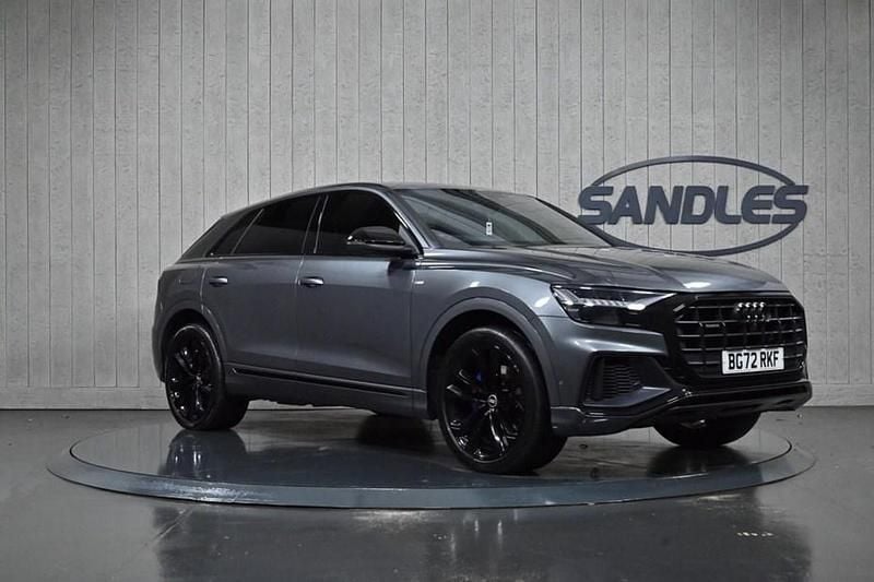 Used Audi Q8 Black Edition 340 HP (250 kW) 2022 Grey SUV