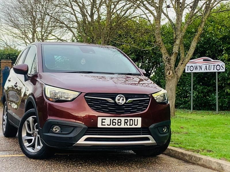 Used Vauxhall Crossland X S 110 HP (80 kW) 2018 Red SUV