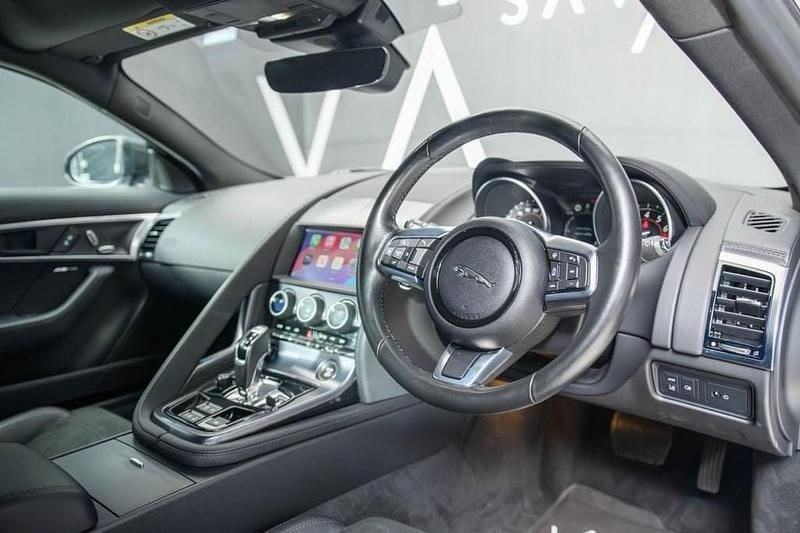 Used Jaguar F-Type R-Dynamic 300 HP (220 kW) 2019 Silver Coupe