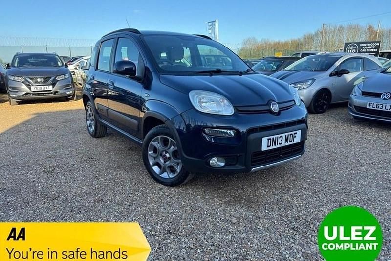 Used Fiat Panda 4x4 85 HP (62 kW) 2013 Blue Hatchback