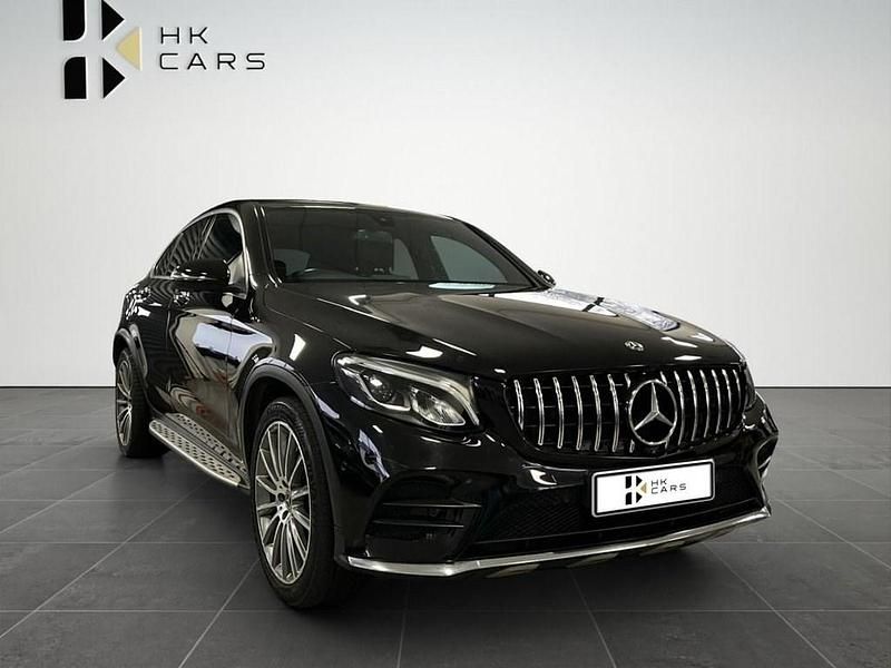 Used Mercedes GLC250 AMG Line Premium 211 HP (155 kW) 2018 Black Coupe