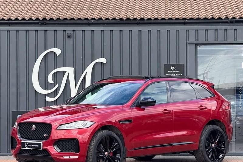 Red Used 2016 Jaguar F-Pace S SUV | £16,790 (Fair price) - Image 1/1