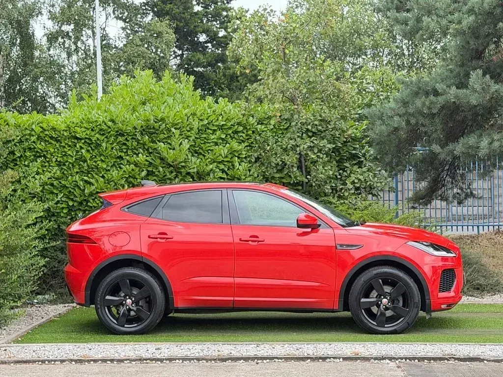 Used Jaguar E-Pace Chequered Flag 2019 Red SUV