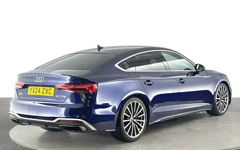 Used Audi A5 Sportback S-Line 204 HP (150 kW) 2024 Blue Hatchback