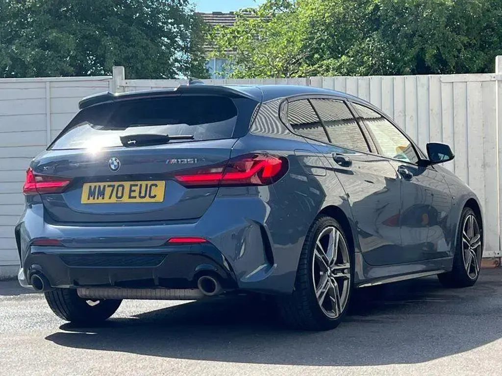 Used BMW M135 Comfort Edition 306 HP (225 kW) 2020 Grey Hatchback