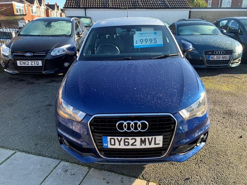 Used Audi A1 S-Line 2012 Blue Hatchback