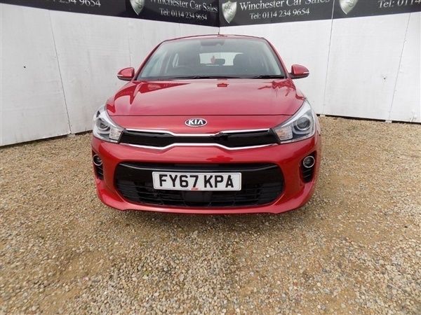 Red Used 2017 Kia Rio 2 Hatchback | £7,795 (Good price) - Image 1/1