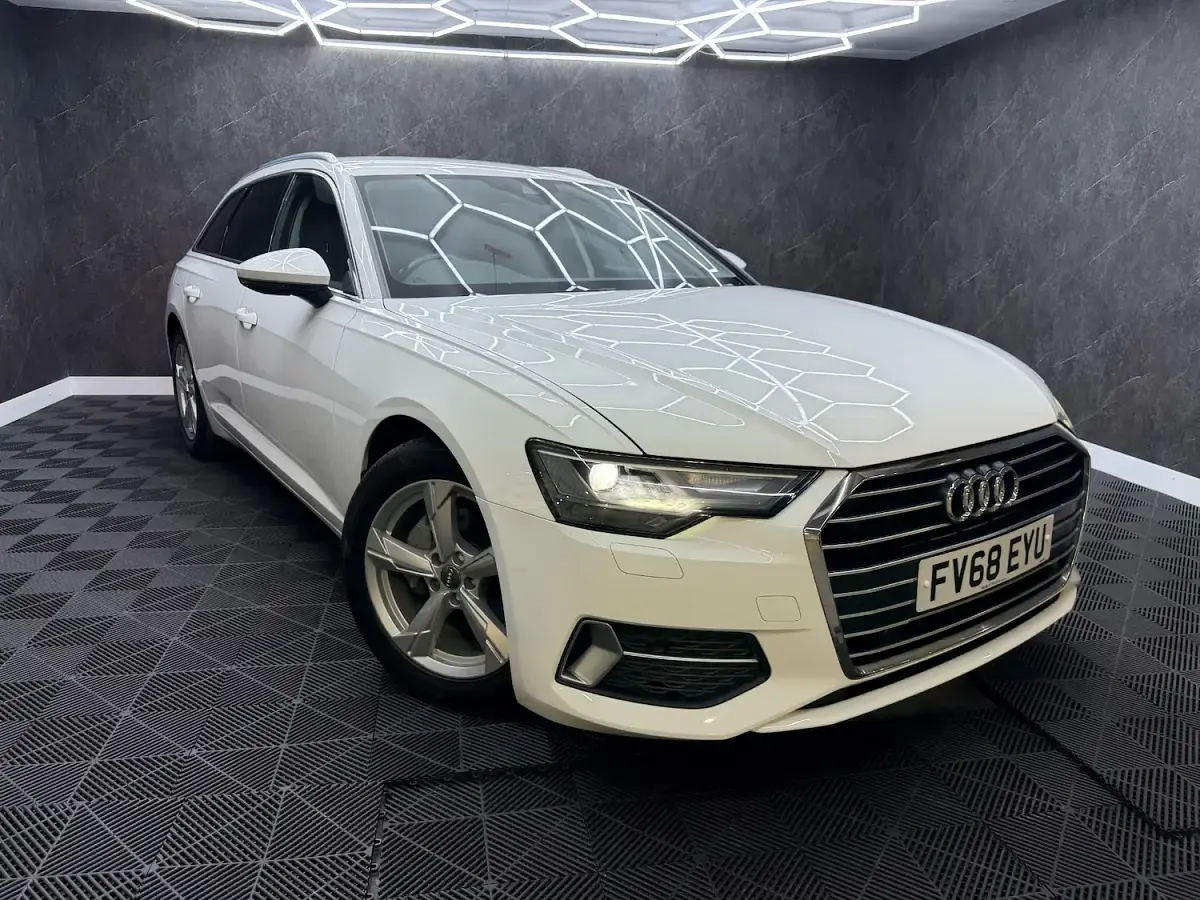 Used Audi A6 Sport 204 HP (150 kW) 2018 White Estate