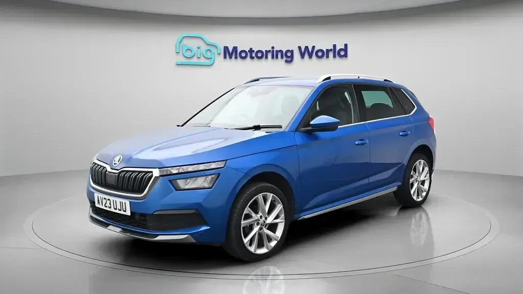 Used Skoda Kamiq SE L Executive 110 HP (80 kW) 2023 Blue SUV