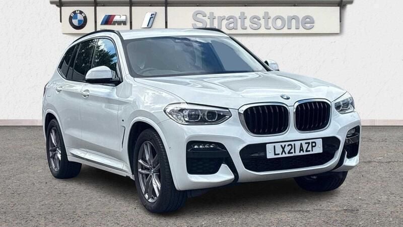 White Used 2021 BMW X3 M Sport SUV | £30,395 (Super price) - Image 1/3