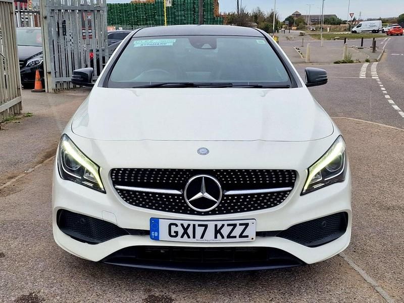 Used Mercedes CLA220 AMG line 177 HP (130 kW) 2017 White Sedan