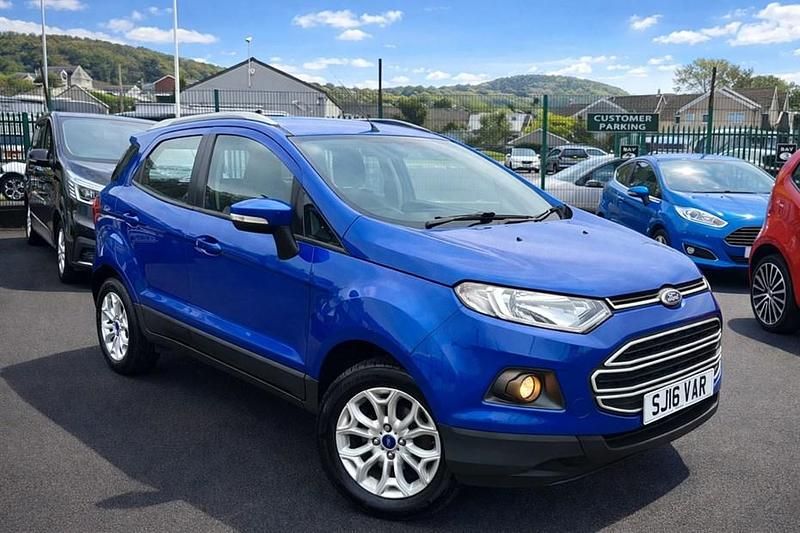 Used Ford Ecosport Zetec 2016 Blue SUV