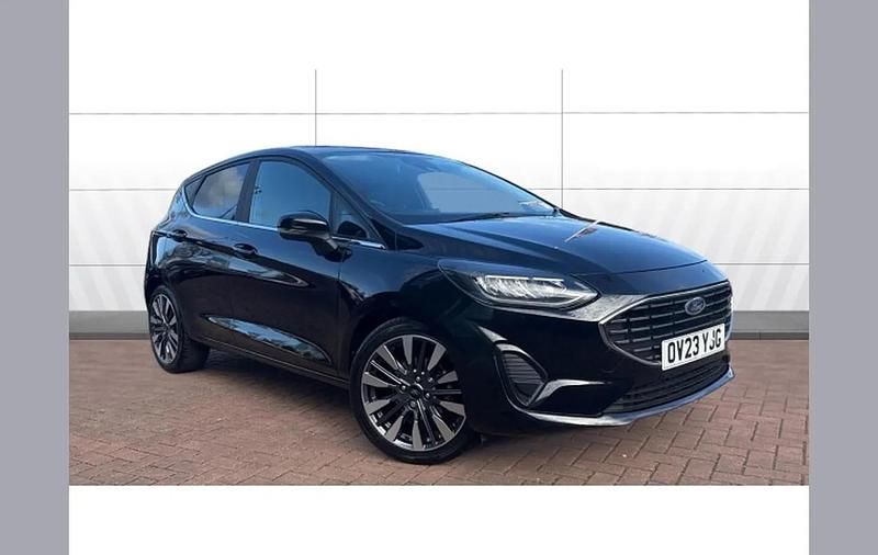 Used Ford Fiesta Titanium X 125 HP (91 kW) 2023 Black Hatchback