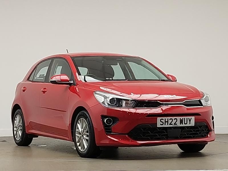 Red Used 2022 Kia Rio Hatchback | £15,498 (Fair price) - Image 1/4