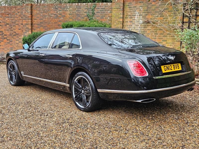 Used Bentley Mulsanne 505 HP (371 kW) 2012 Black Sedan