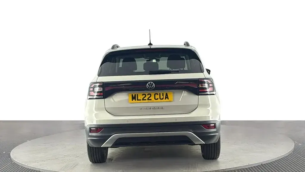 Used VW T-Cross Black Edition 110 HP (80 kW) 2022 Grey SUV