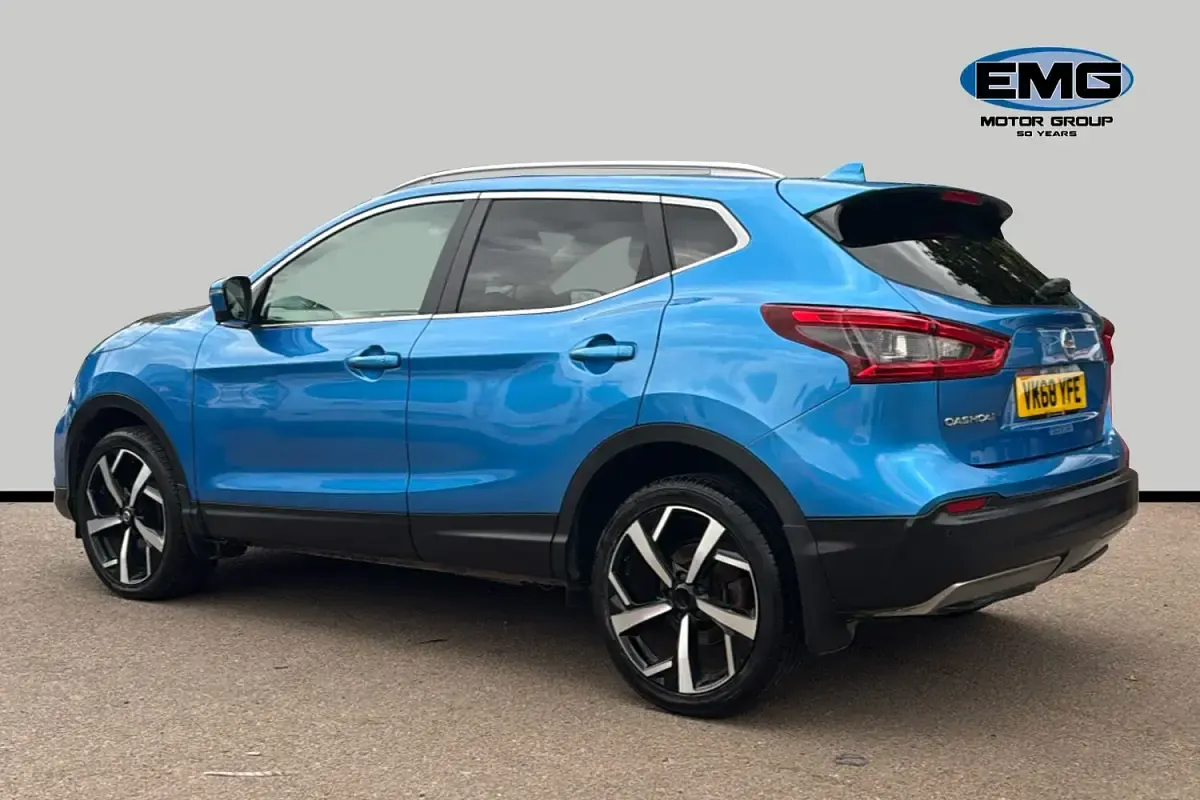 Used Nissan Qashqai Tekna 115 HP (84 kW) 2018 Blue SUV