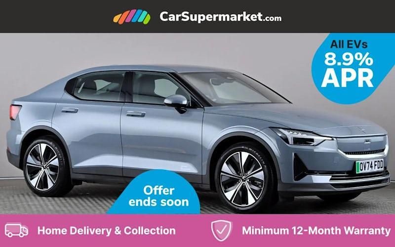Grey Used 2024 Polestar 2 Long Range Single Motor Sedan | £28,497 (Expensive) - Image 1/3