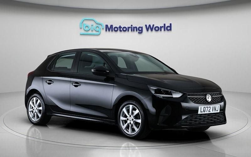 Used Vauxhall Corsa Design Edition 75 HP (55 kW) 2022 Black Hatchback