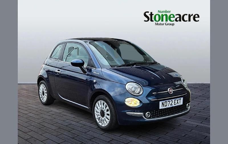 Blue Used 2023 Fiat 500 Dolcevita Hatchback | £10,750 (Fair price) - Image 1/4