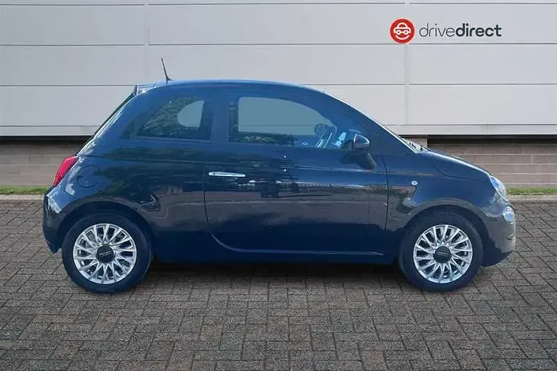 Used Fiat 500 Lounge 70 HP (51 kW) 2021 Black Hatchback