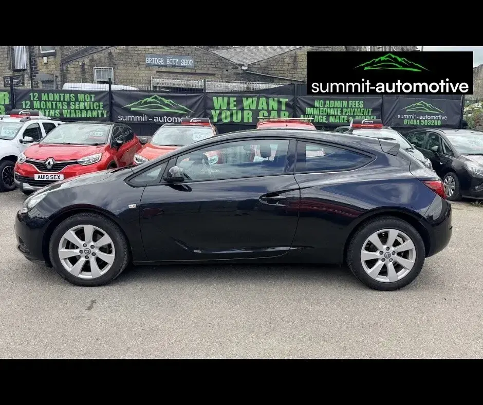 Used Vauxhall Astra GTC Sport 2016 Black Hatchback