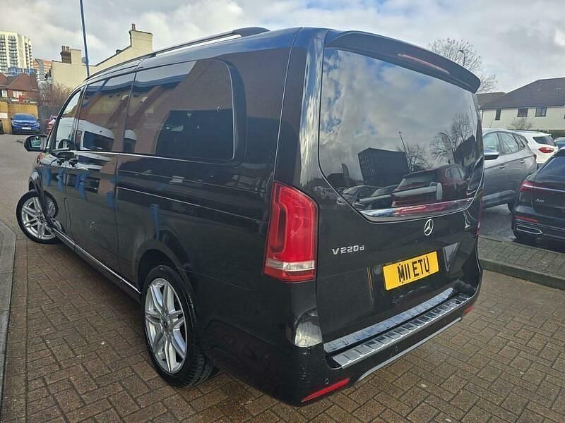 Used Mercedes V220 AMG line 2018 Black MPV