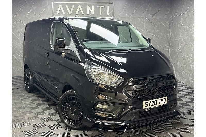 Used Ford Transit Custom Limited 130 HP (95 kW) 2020 Black Van