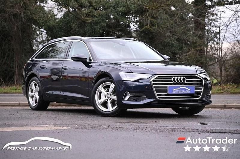 Used Audi A6 Sport 204 HP (150 kW) 2019 Blue Estate