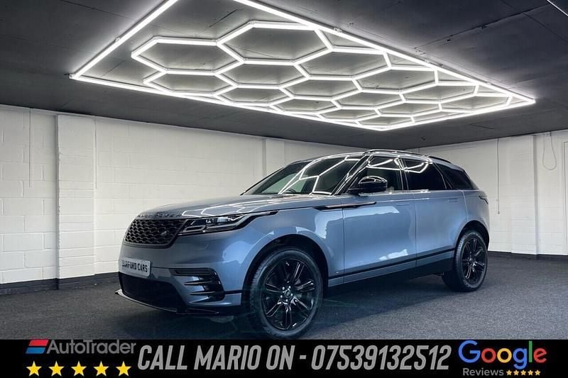 Blue Used 2020 Land Rover Range Rover Velar R-Dynamic SUV | £22,990 (Good price) - Image 1/4