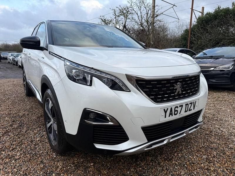 Used Peugeot 3008 GT-line 2017 White SUV