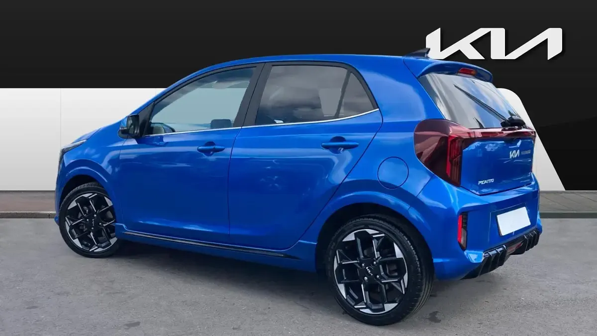 Used Kia Picanto GT-Line S 77 HP (56 kW) 2024 Blue Hatchback