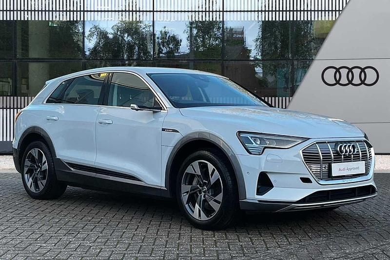 White Used 2020 Audi e-tron Comfort SUV | £23,999 (Super price) - Image 1/4