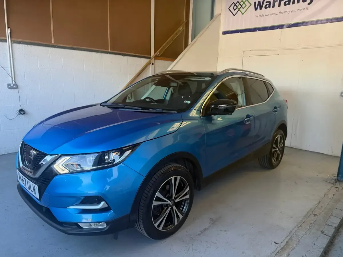 Używany Nissan Qashqai N-Connecta 2017 Niebieski SUV