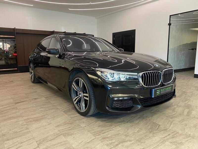Black Used 2019 BMW 740L M Sport Sedan | £27,141 (Fair price) - Image 1/4